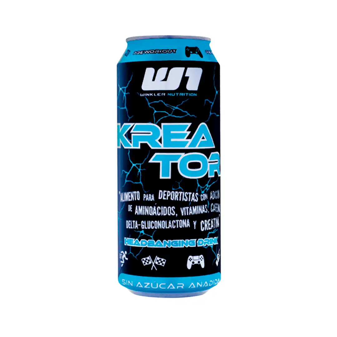 KREATOR-BLUE-AGRESSION.webp Pre-entreno Kreator Winkler Nutrition_Blue Agression - Imagen 1
