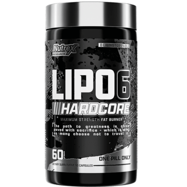 Lipo 6 Hardcore Nutrex Research - 60 Cápsulas