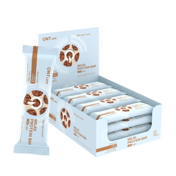 Display QNT Milkii Protein Bar_Cookie 12 und
